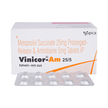 Vinicor-Am 25/5 Tablet