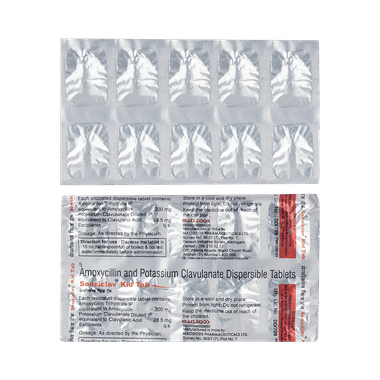Sensiclav Kid 200mg/28.5mg Tablet