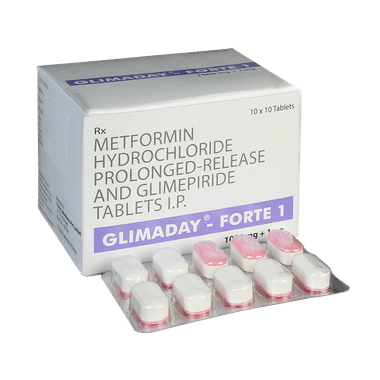 Glimaday-Forte 1 Tablet PR
