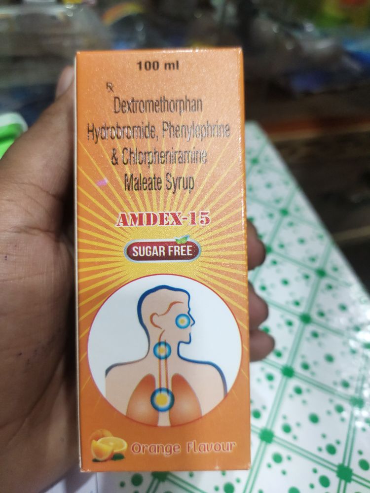 Amdex-15 Syrup Orange Sugar Free