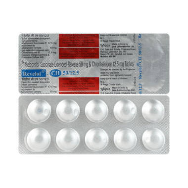 Revelol-CH 50/12.5 Tablet