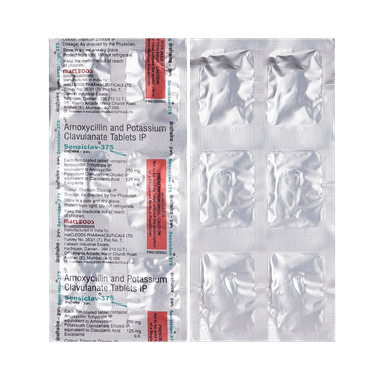 Sensiclav 375 Tablet