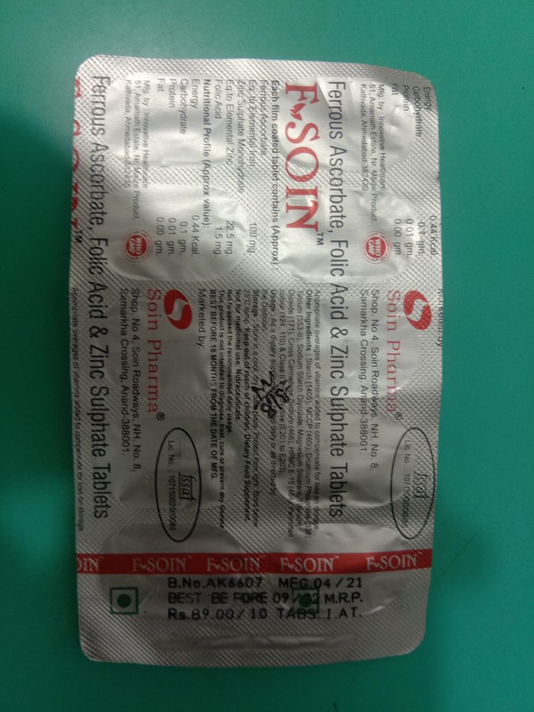 F-soin Tablet