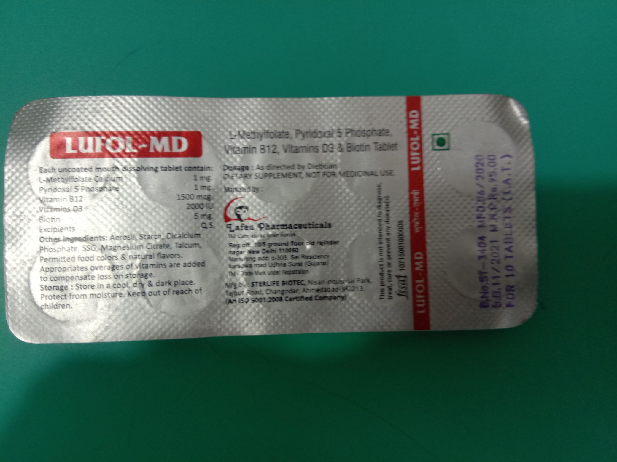 Lufol-MD Tablet