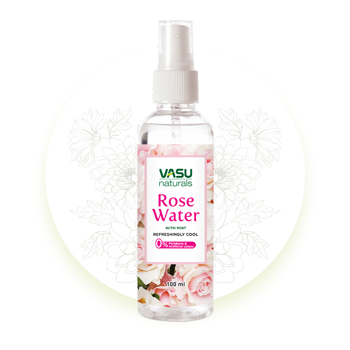 Vasu Naturals Rose Water