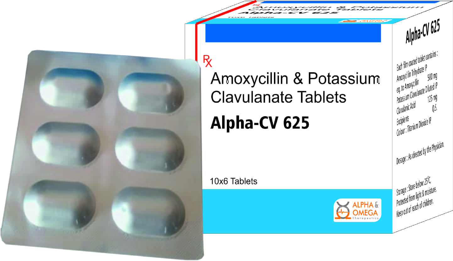 Alpha CV 625 Tablet