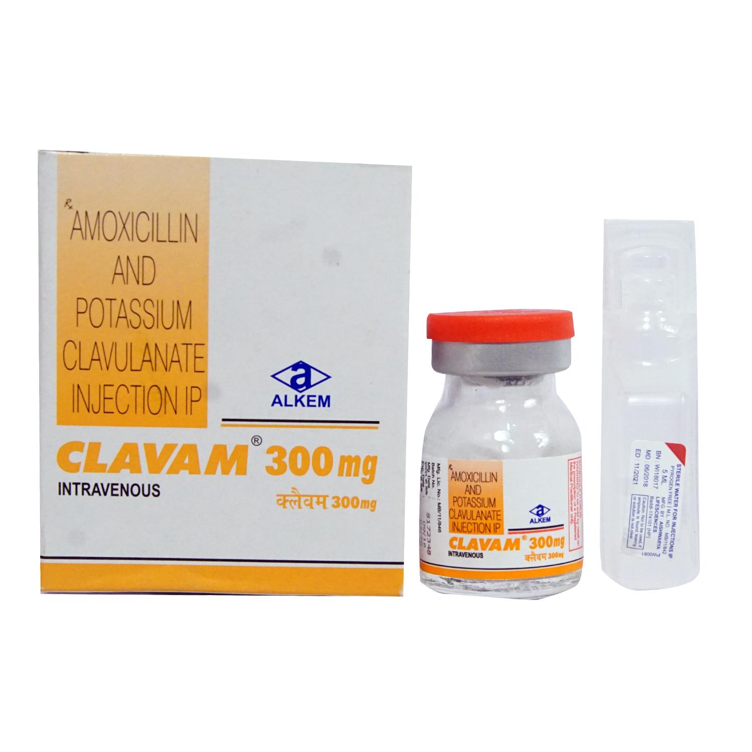 Clavam 300mg Injection