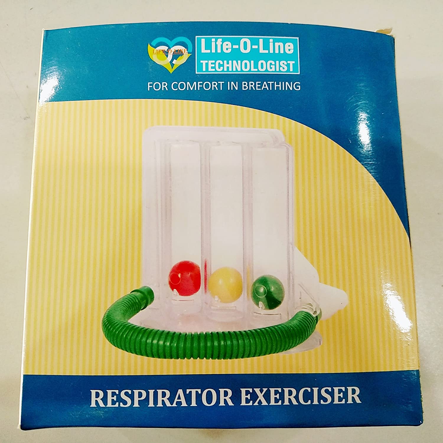 Life O Made Tri Ball Respiratory Exerciser