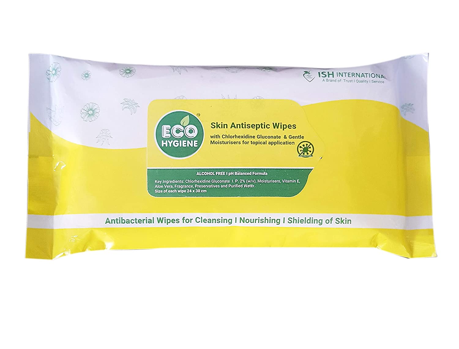 Eco Hygiene Bed Bath Towel Skin Antiseptic Large Wipe