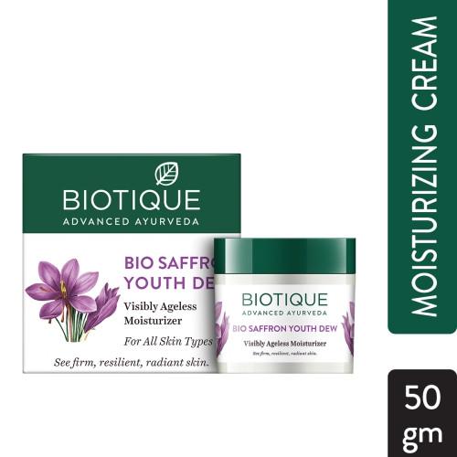 Biotique Bio Saffron Youth Dew Visibly Ageless Moisturizer
