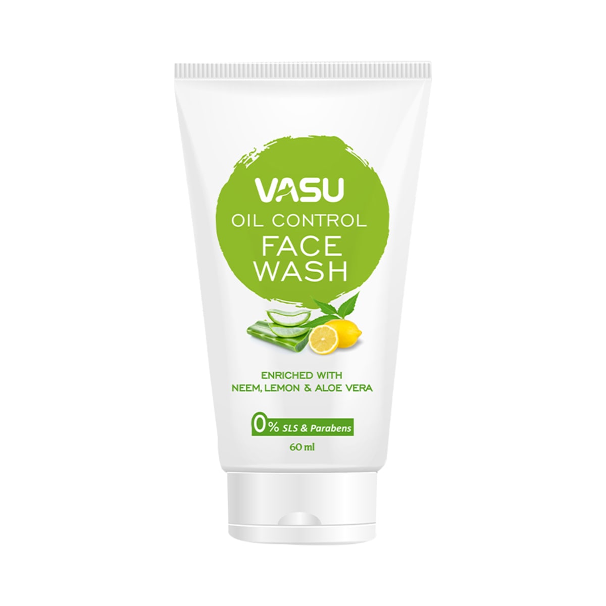 Oil Control Face Wash With Neem,Lemon & Aloevera
