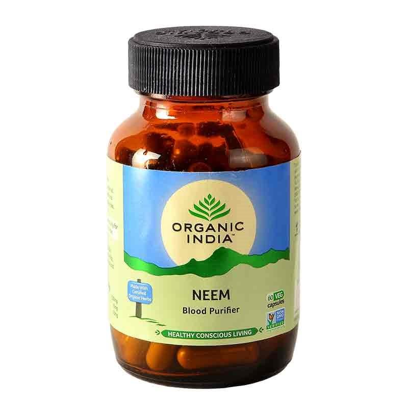 Organic India Neem Veg Capsule | Acts as Blood Purifier