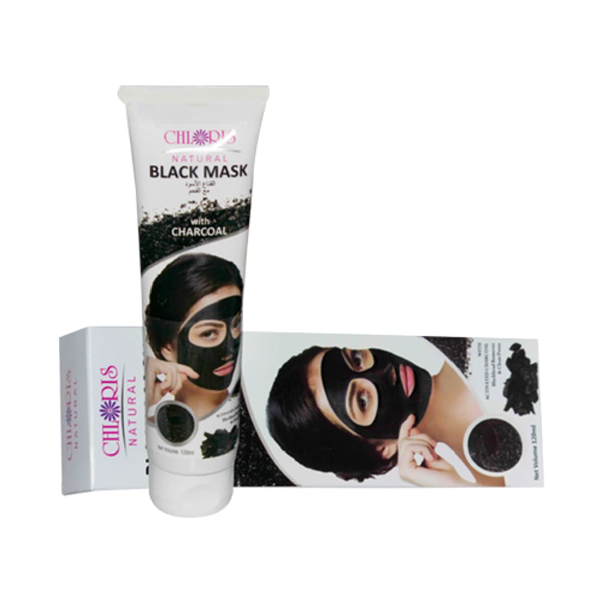 Chloris Natural Black Mask with Charcoal