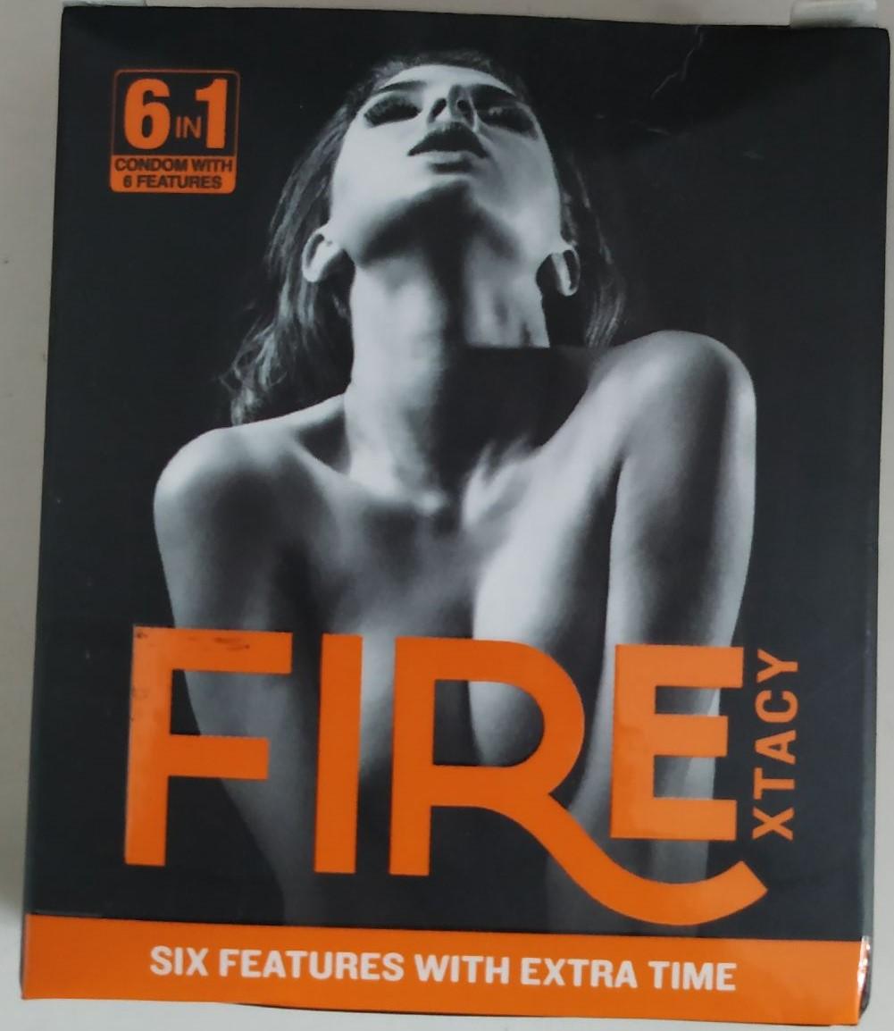 Fire Xtacy Six Features Condom