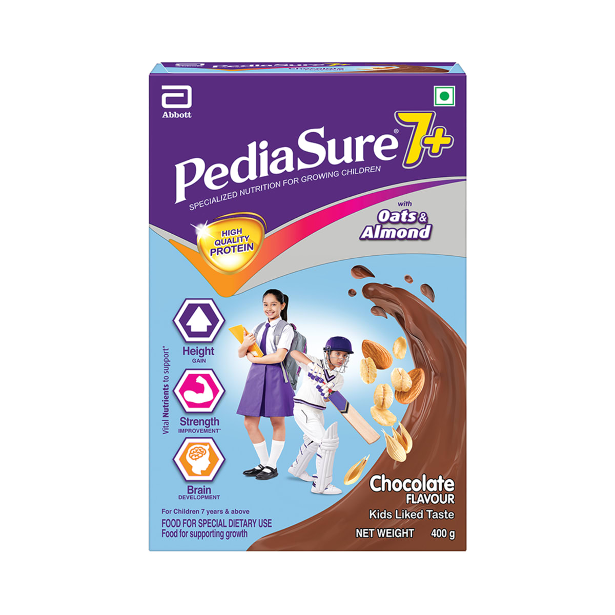 PediaSure 7+ Nutrition Drink Chocolate With Oats & Almond