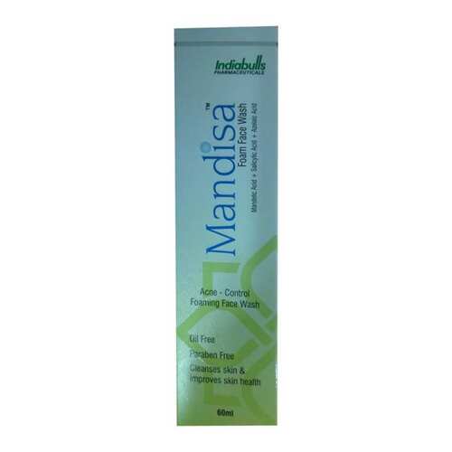 Mandisa Foaming Face Wash with Mandelic, Salicylic & Azelaic Acid | For Oily to Normal Skin