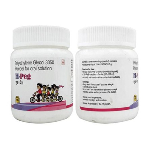 H Peg Polyethylene Glycol 3350 Powder for Oral Solution | Eases Constipation