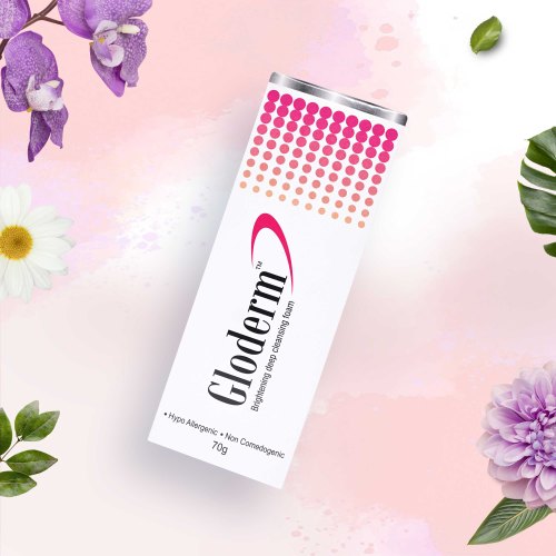 Gloderm Brightening Deep Cleansing Foam
