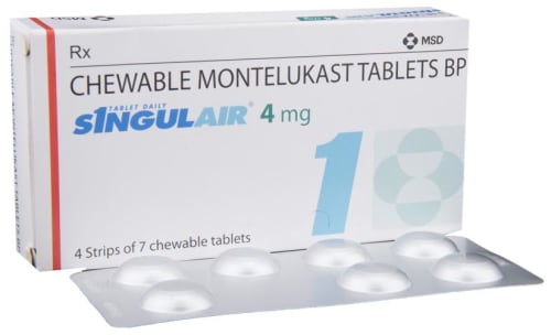 Singulair 4mg Chewable Tablet