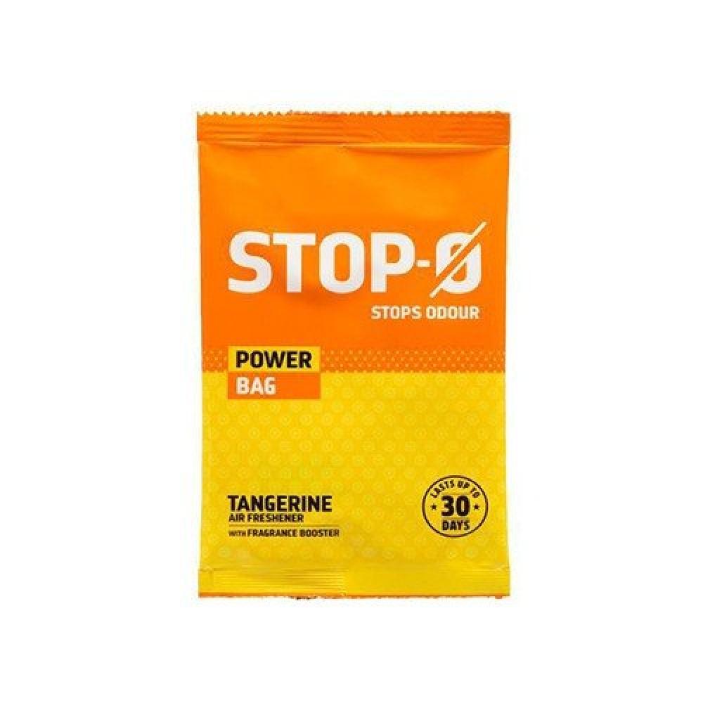 Stop-O Air Freshener Power Bag - Tangerine