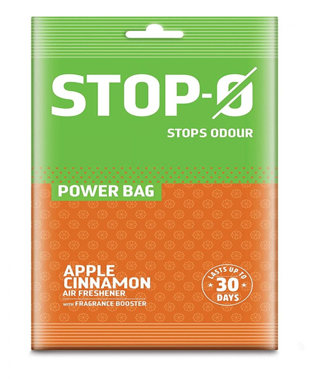 Stop-O Air Freshener Power Bag - Apple Cinnamon)