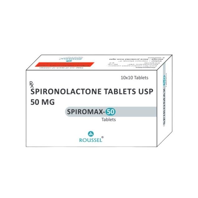 Spiromax 50mg Tablet