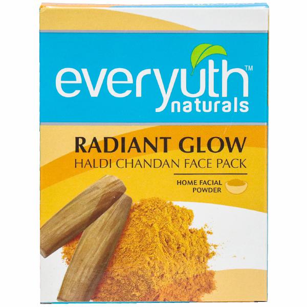 Everyuth Naturals Radiant Glow Haldi Chandan Face Pack Powder