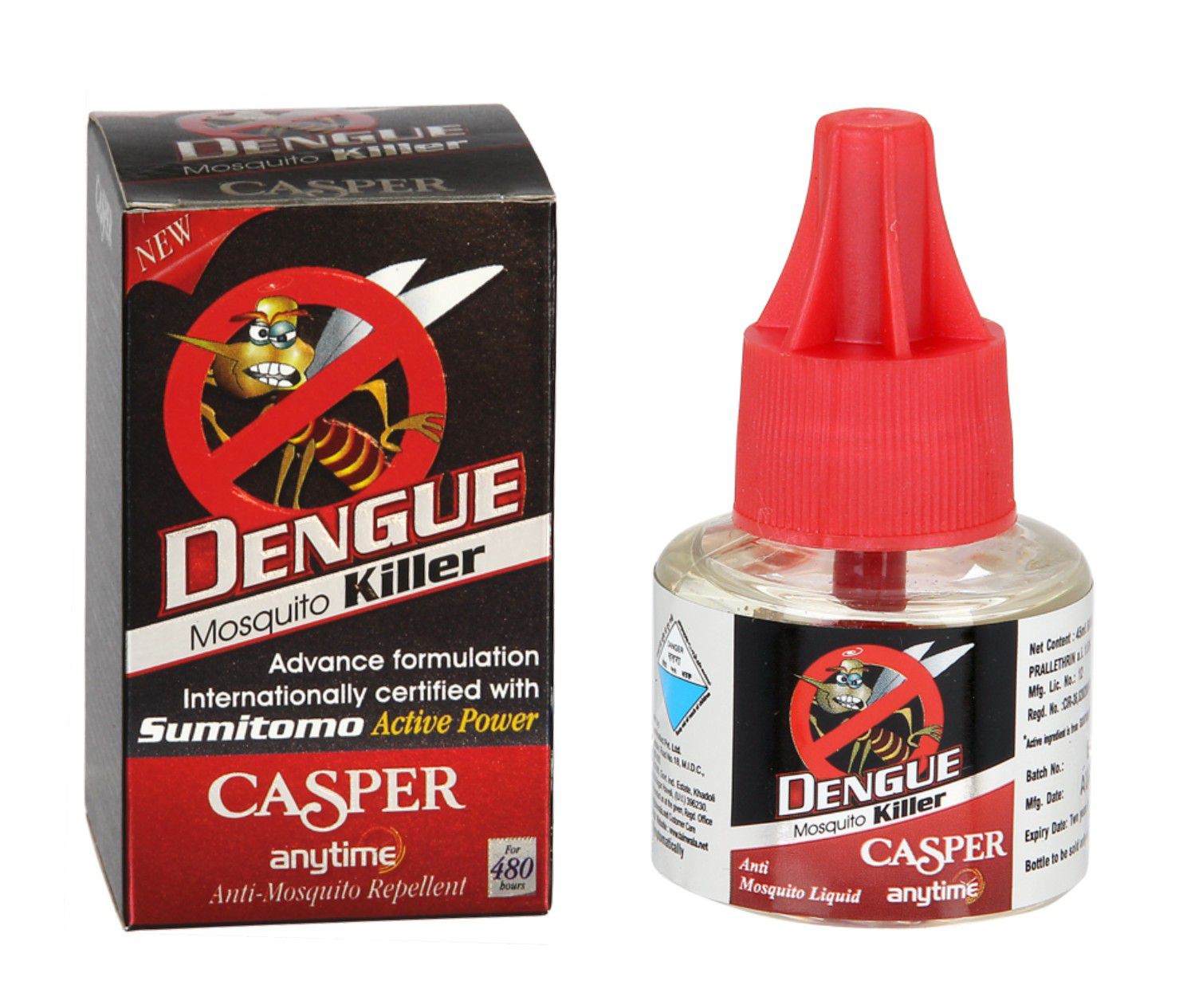 Casper Dengue Mosquito Killer - Liquid 45 Ml
