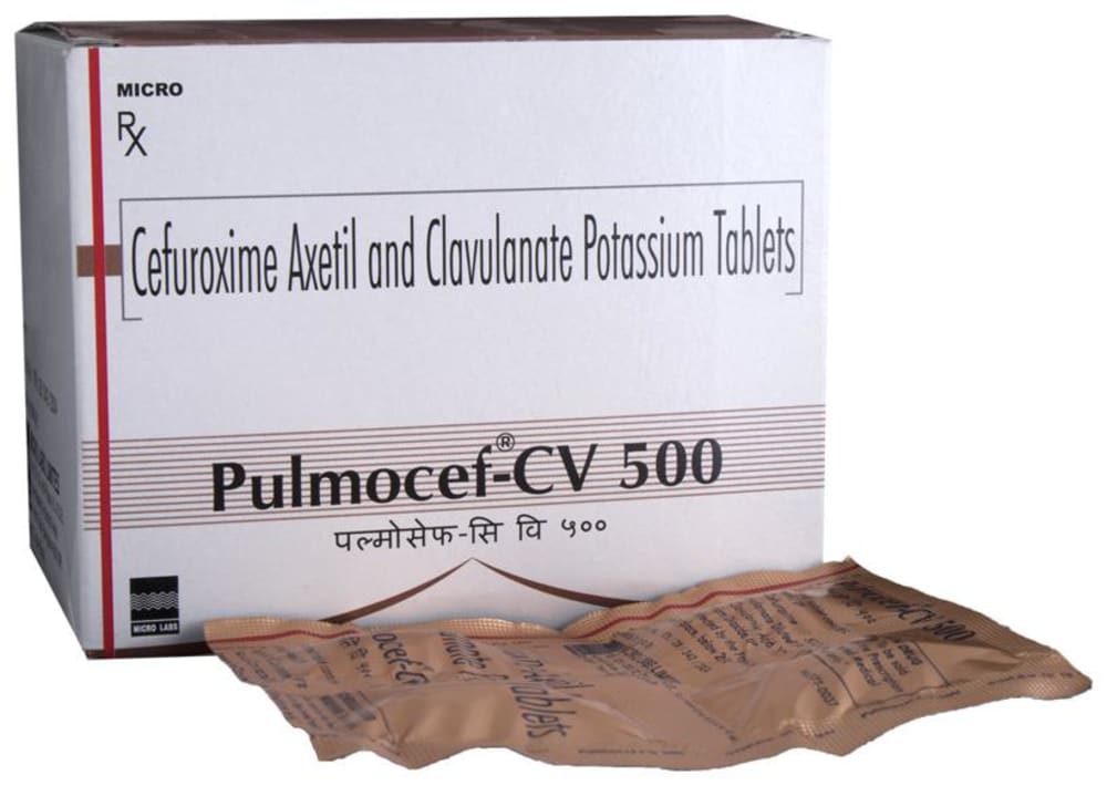 Pulmocef-CV 500 Tablet