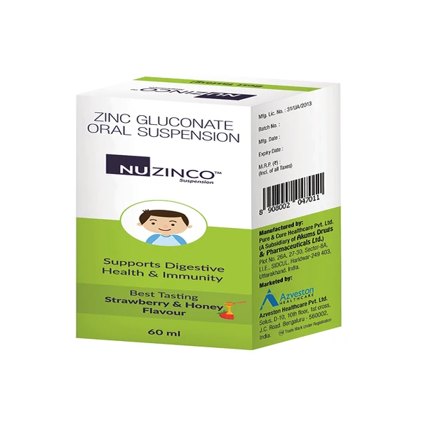 Nuzinco Oral Suspension Strawberry & Honey