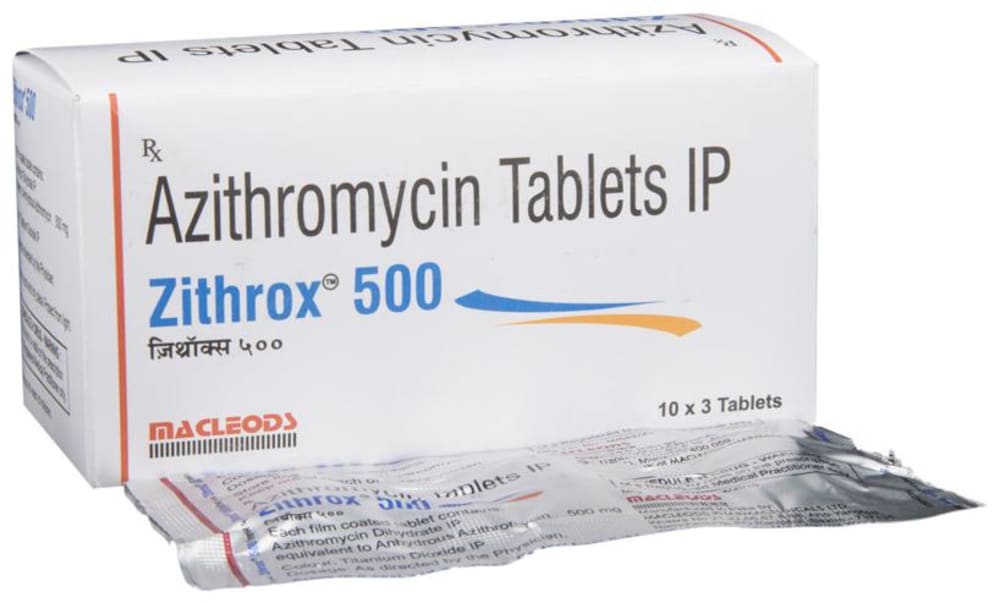 Zithrox 500 Tablet