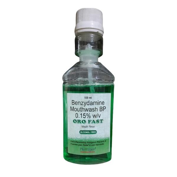 Oro Fast 0.15% Mouthwash
