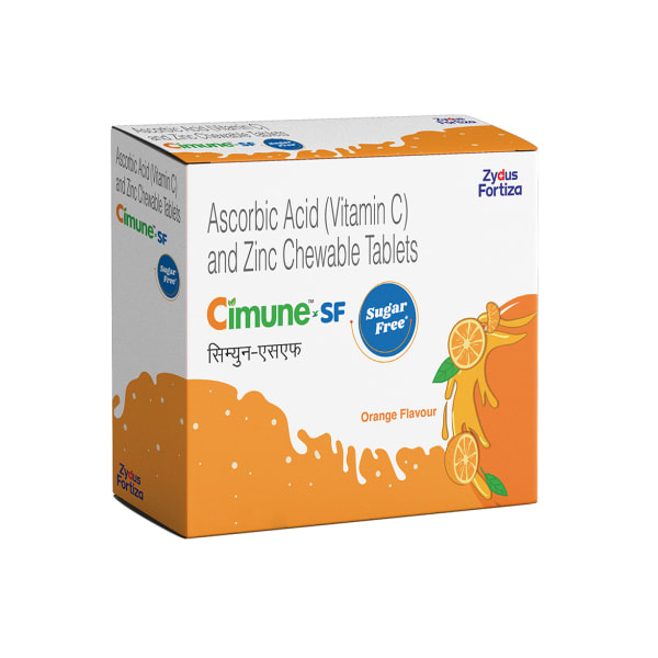 Cimune SF Orange Chewable Tablet