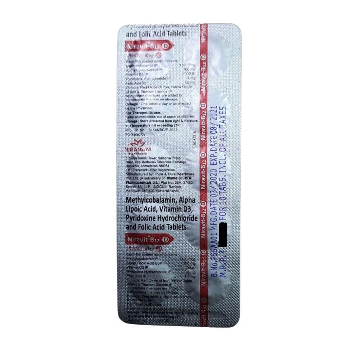 Niravit B12 D Tablet