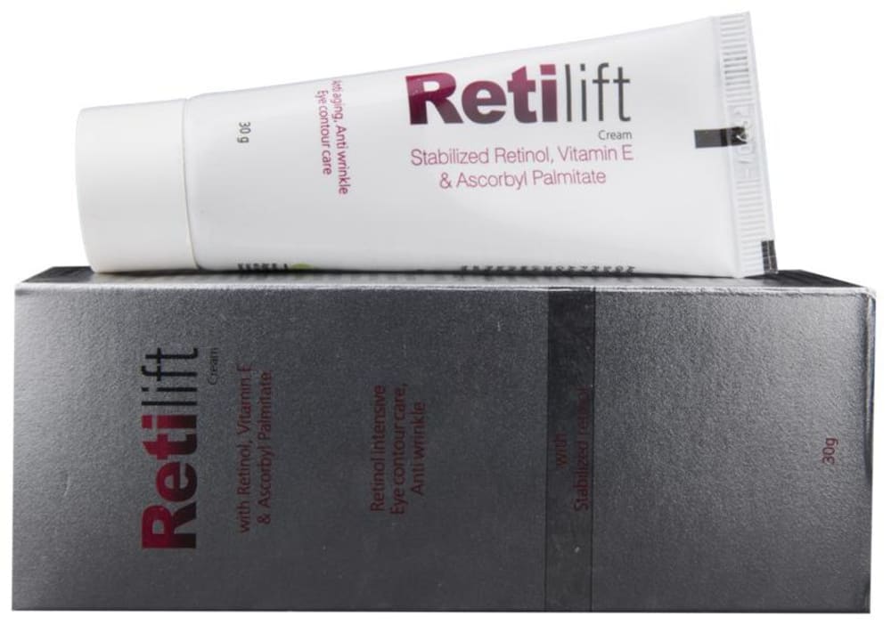 Retilift Cream with Retinol & Vitamin E | Anti-Ageing, Anti-Wrinkle Eye Contour Care