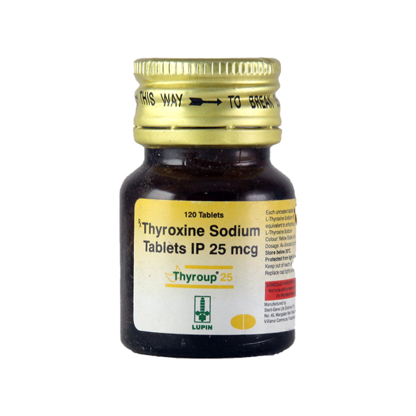 Thyroup 25mcg Tablet