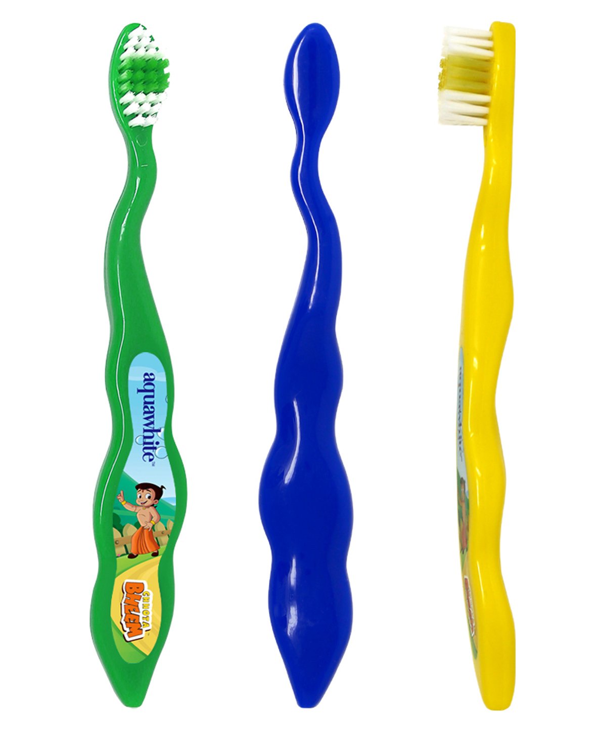 Aquawhite Chhota Bheem Zig Zag Ultra Soft Toothbrush