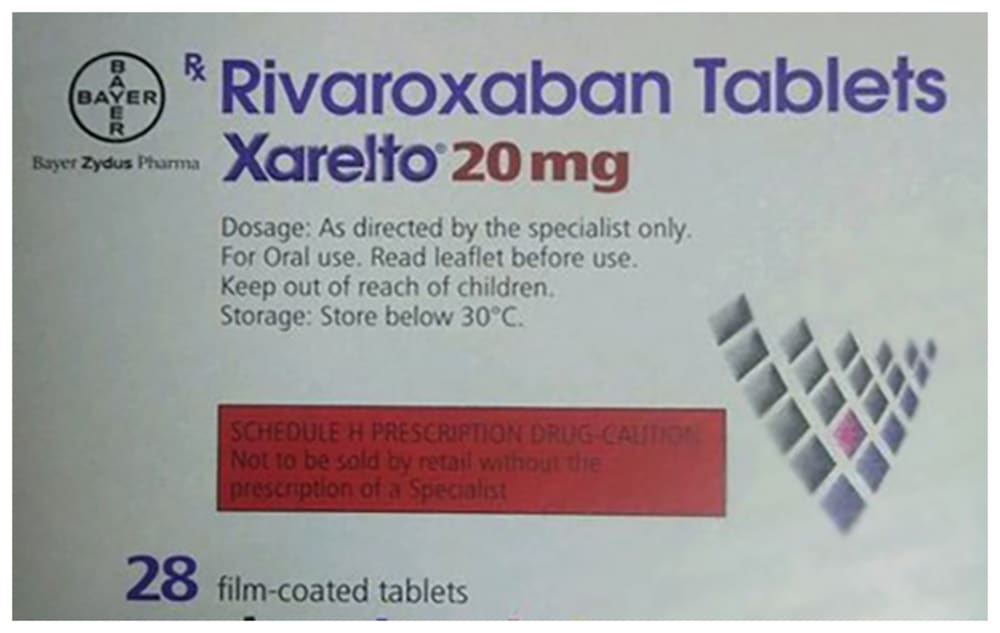 Xarelto 20mg Tablet