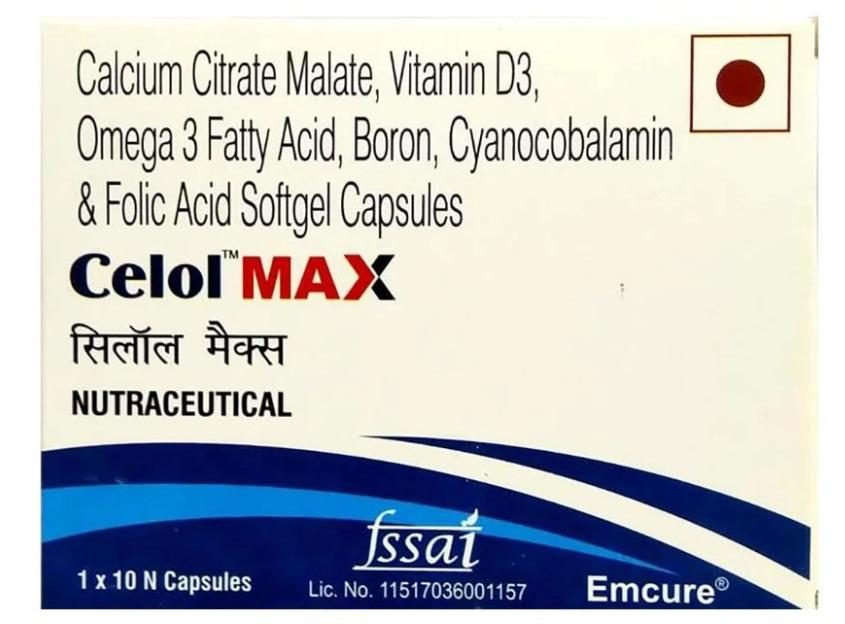Celol Max Soft Gelatin Capsule