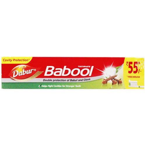 Dabur Babool Toothpaste ( Free Toothbrush )