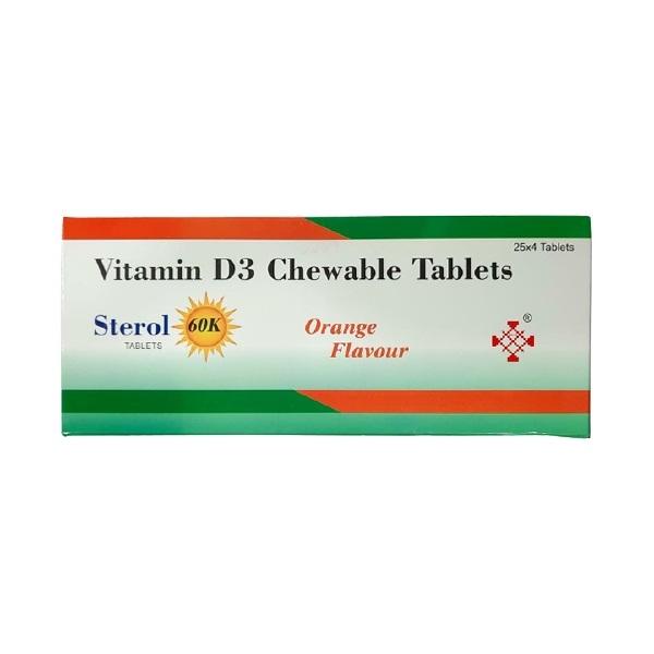 Sterol 60k Chewable Tablet