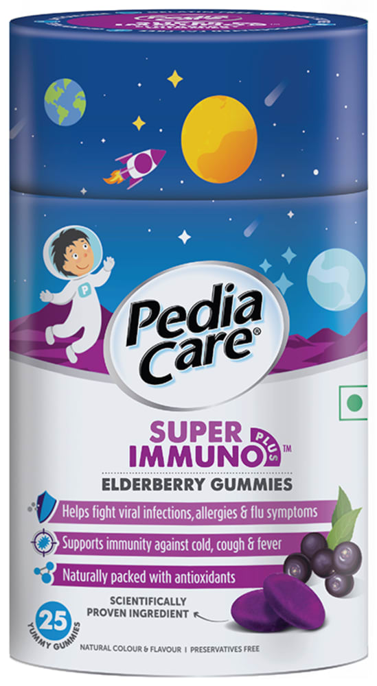 PediaCare Super Immuno Plus Elderberry Gummies