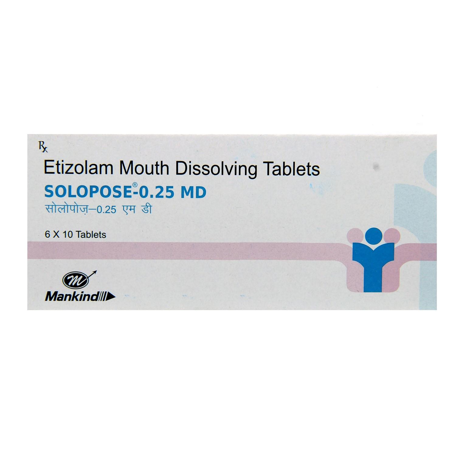 Solopose 0.25 MD Tablet