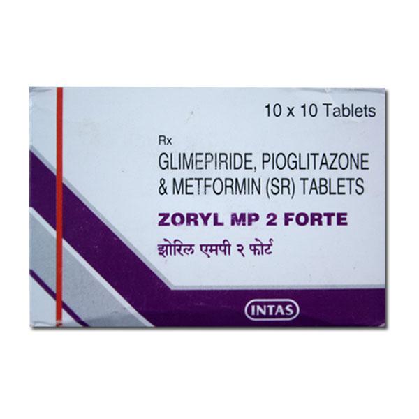 Zoryl Mp 2mg Forte Tablet