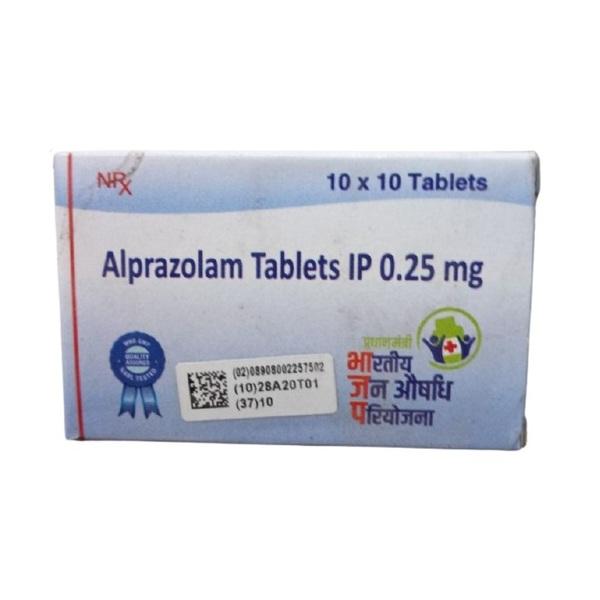 Alprazolam 0.25mg Tablet