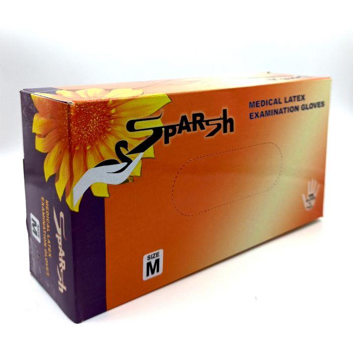 Sparsh Medical Latex Examination Gloves Medium