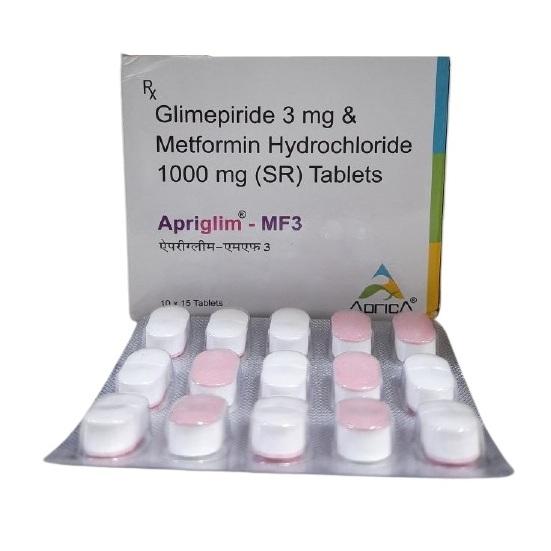 Apriglim MF 3 Tablet