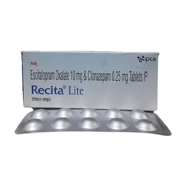 Recita Lite 0.25mg/10mg Tablet