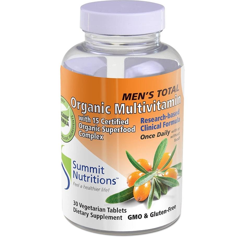 Summit Nutritions Men's Total Organic Multivitamins Tablet