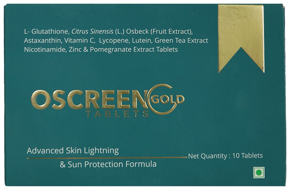 Oscreen Gold Sun Protection Tablet